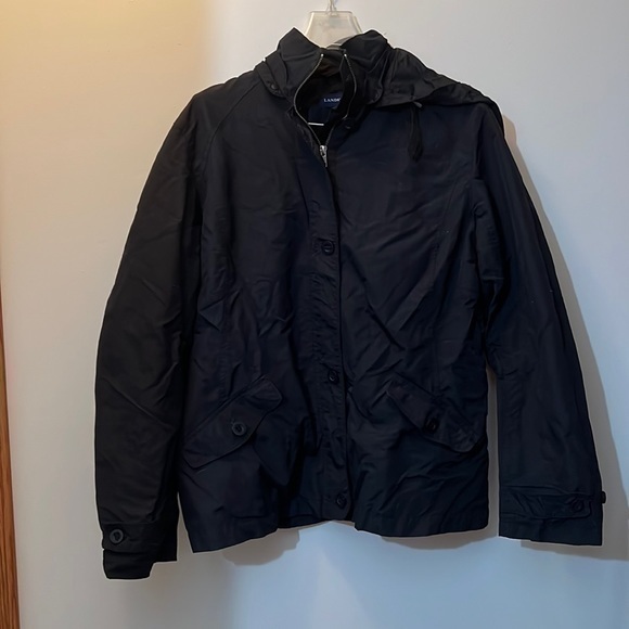 Women’s lightweight Lands’ End size large early spring, mid fall, jacket - Picture 1 of 2